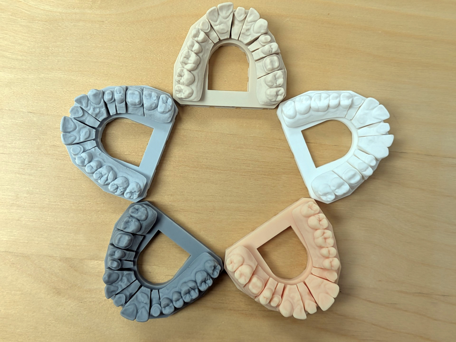 DenPlus3D couleurs résines