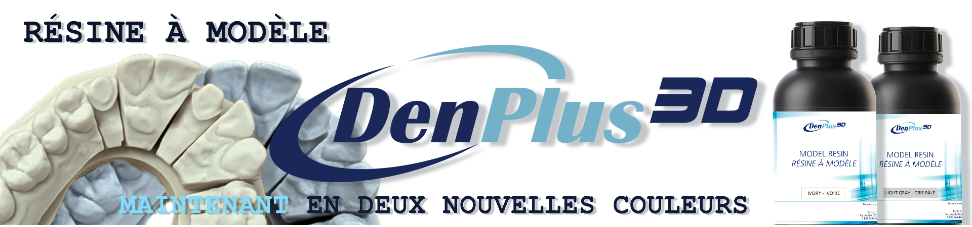 Résines DenPlus3D